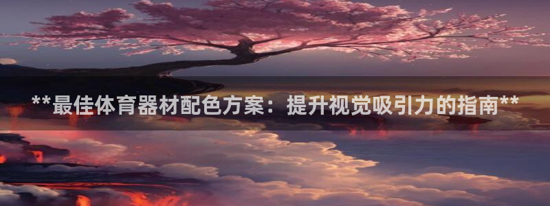 尊龙休闲e站怎么样：**最佳体育器材配色方案：提升视