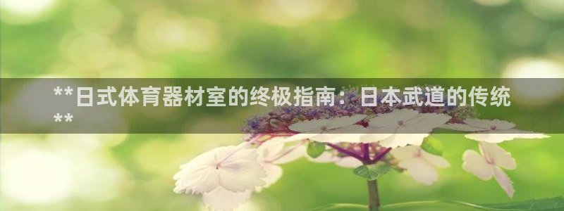 尊龙新版人生就是博!：**日式体育器材室的终极指南：