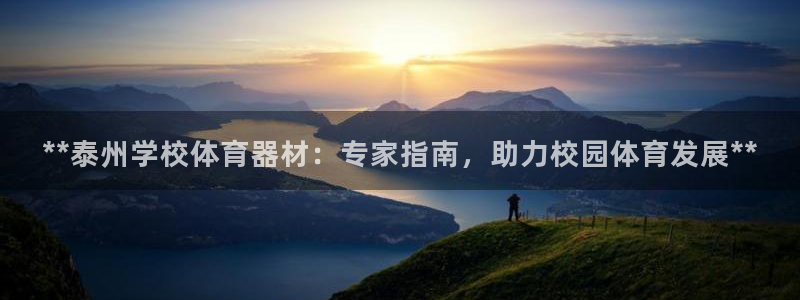 凯时平台app：**泰州学校体育器材：专家指南，助力