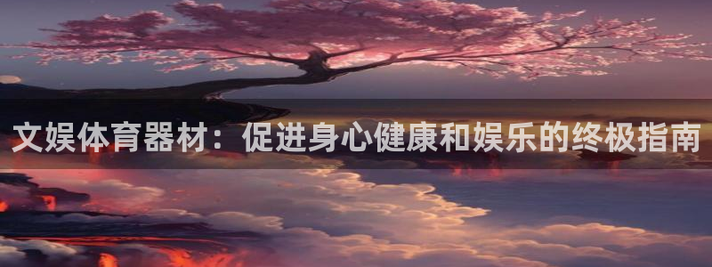 尊龙人生就是博现金：文娱体育器材：促进身心健康和娱乐