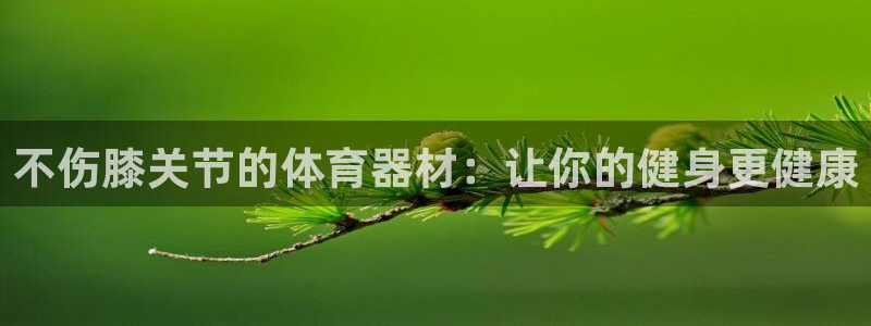 凯时官网下载客户端：不伤膝关节的体育器材：让你的健身