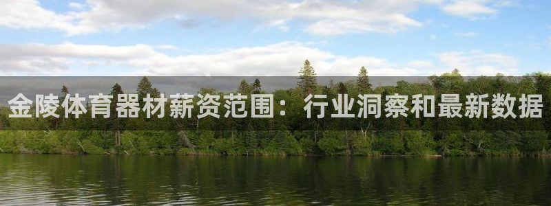 尊龙网站下分慢：金陵体育器材薪资范围：行业洞察和最新